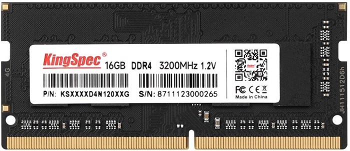 SODIMM DDR4 16GB KINGSPEC KS3200D4N12016G 108867