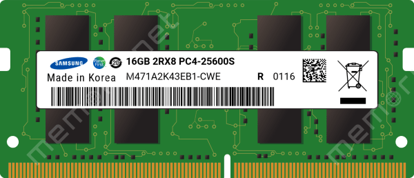 SODIMM DDR4 16GB Samsung M471A2K43EB1-CWE 108884