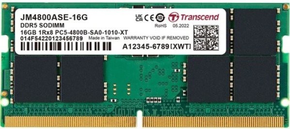 Модуль памяти SODIMM DDR5 16GB Transcend JM4800ASE-16G 108900