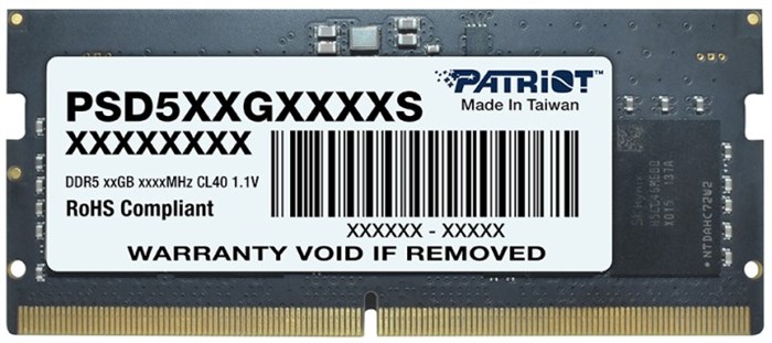 SODIMM DDR5 16GB Patriot Memory PSD516G560081S 108934