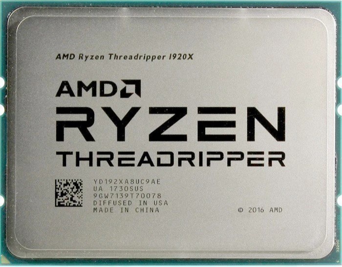 Процессор  AMD Ryzen Threadripper 1920X 109107