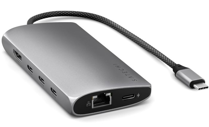 Док-станция  Satechi USB-C Multiport Adapter 8K with Ethernet V3 109502