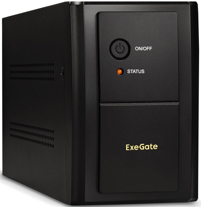 Источник бесперебойного питания  Exegate SpecialPro UNB-650.LED.AVR.C13.RJ.USB 101277