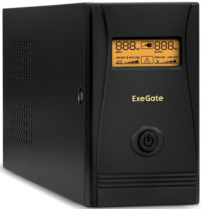 Источник бесперебойного питания  Exegate SpecialPro Smart LLB-800.LCD.AVR.C13.RJ.USB 101307
