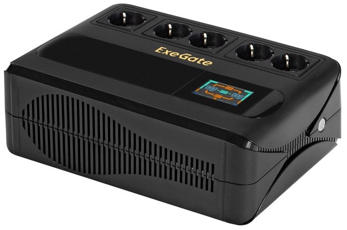 Источник бесперебойного питания  Exegate NEO Smart BU-800.LCD.AVR.5SH 101333