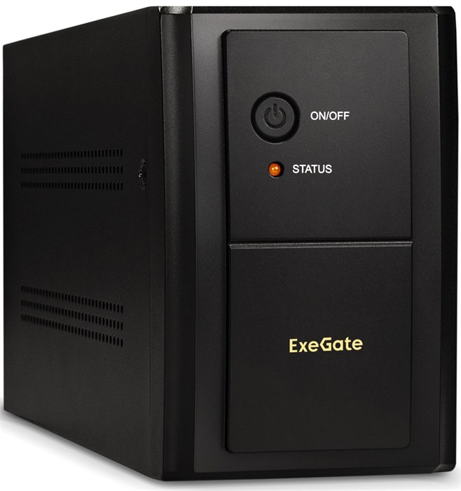 Источник бесперебойного питания  Exegate SpecialPro UNB-1600.LED.AVR.EURO.RJ.USB 101372