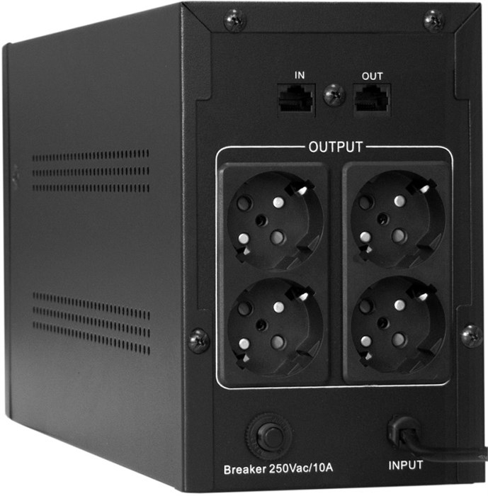 Источник бесперебойного питания  Exegate SpecialPro UNB-2000.LED.AVR.EURO.RJ 101391