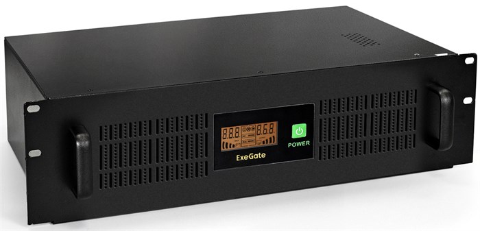 Источник бесперебойного питания  Exegate ServerRM UNL-1500.LCD.AVR.EURO.RJ.USB.3U 101413