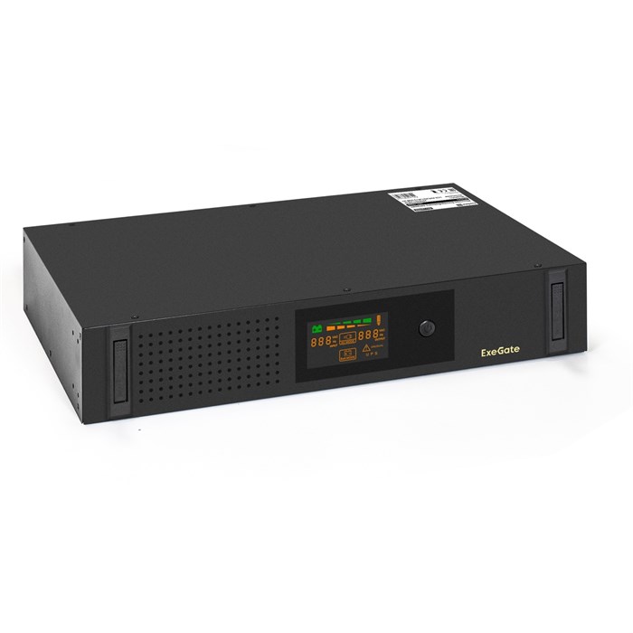 Источник бесперебойного питания  Exegate ServerRM UNL-2000.LCD.AVR.2SH.3C13.USB.2U 101421