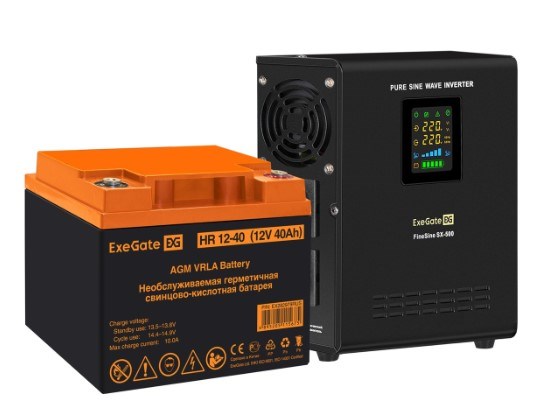 Комплект  Exegate FineSine SX-500.LCD.AVR.2SH 101422