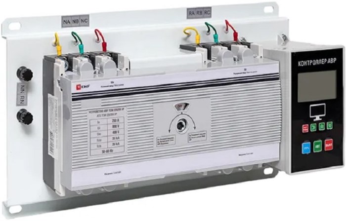 Автоматический ввод резерва  EKF ats-tsm-225-250A-3p-pro 100025