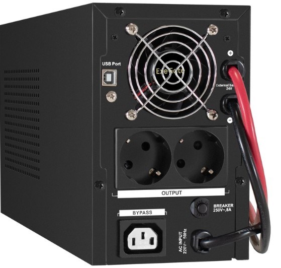 Комплект  Exegate SineTower SZ-1500.LCD.AVR.2SH.1C13.USB 101436