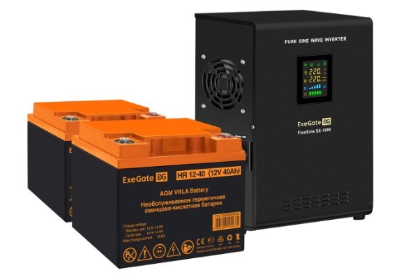 Комплект  Exegate FineSine SX-1000.LCD.AVR.2SH 101440