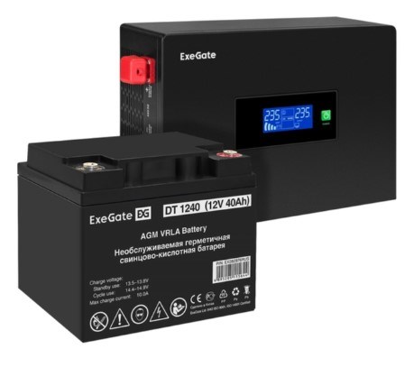 Комплект  Exegate IdealSine SR-1000.LCD.2SH 101445