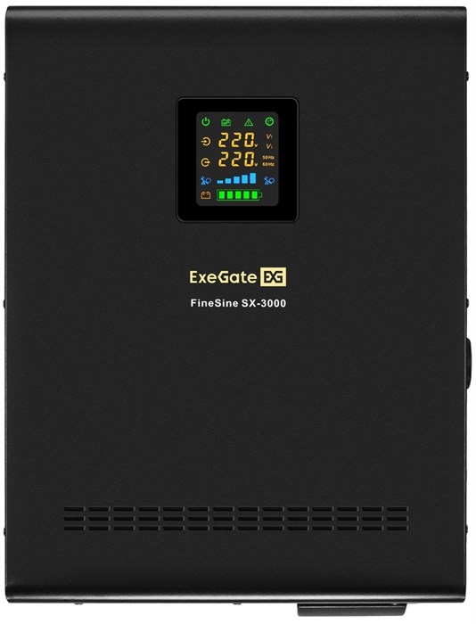 Источник бесперебойного питания  Exegate FineSine SX-3000.LCD.AVR.2SH.T 101494