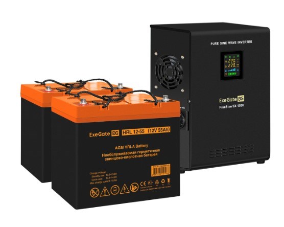 Комплект  Exegate FineSine SX-1500.LCD.AVR.2SH 101503