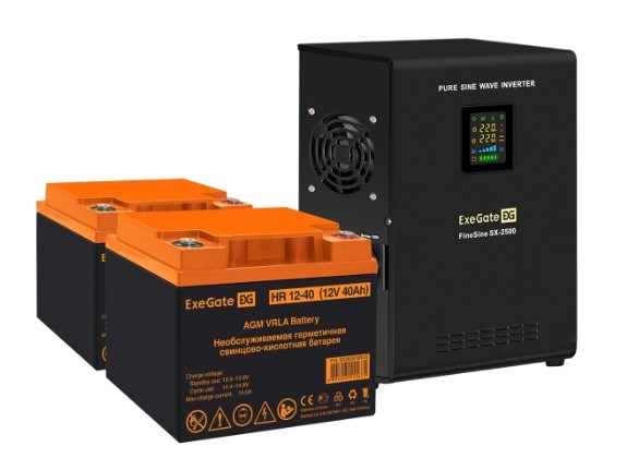 Комплект  Exegate FineSine SX-2500.LCD.AVR.2SH 101511