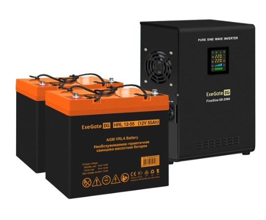 Комплект  Exegate FineSine SX-2500.LCD.AVR.2SH 101522