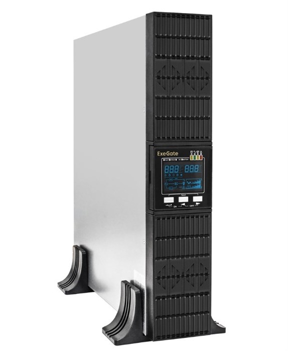 Источник бесперебойного питания  Exegate PowerExpert ULS-3000.LCD.AVR.1SH.2C13.USB.RS232.SNMP.2U 101526