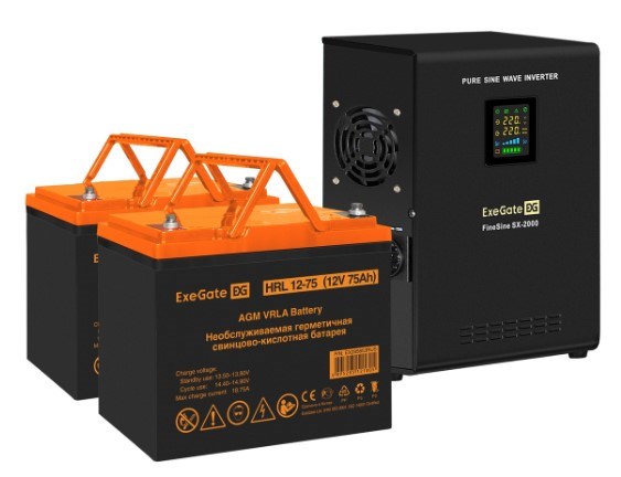 Комплект  Exegate FineSine SX-2000.LCD.AVR.2SH 101530