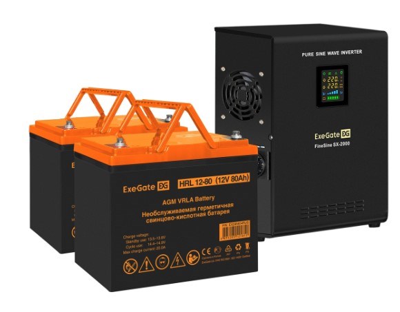 Комплект  Exegate FineSine SX-2000.LCD.AVR.2SH 101531