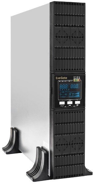 Источник бесперебойного питания  Exegate PowerExpert ULS-575-6kVA.LCD.AVR.T.USB.RS232.SNMP.2U 101532
