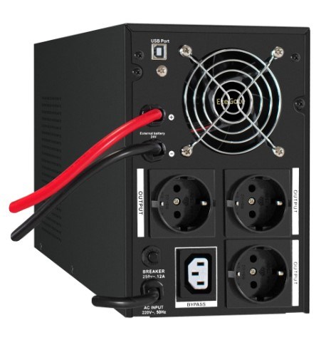 Комплект  Exegate SineTower SZ-2000.LCD.AVR.3SH.1C13.USB 101534