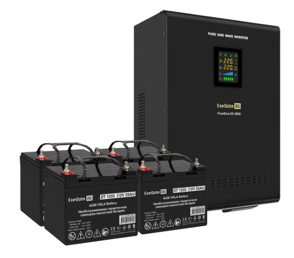 Комплект  Exegate FineSine SX-5000.LCD.AVR.2SH.T 101549