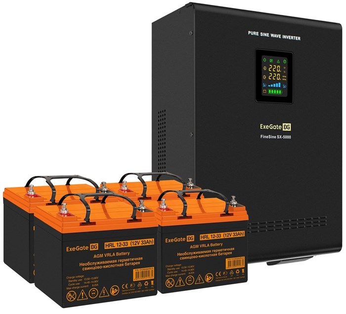 Комплект  Exegate FineSine SX-5000.LCD.AVR.2SH.T 101551