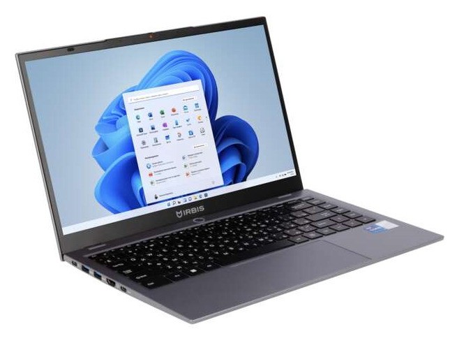 Ноутбук  Irbis 14NBP3003P 14 ", Core i5, 16 Гб RAM, 512 Гб SSD, Iris Xe Graphics, Светло-серый 113071