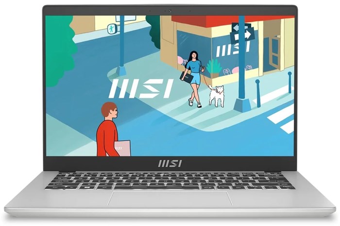 Ноутбук  MSI Modern 14 C13M-1090XRU 14 ", Core i7, 16 Гб RAM, 512 Гб SSD, Iris Xe Graphics, Серебристый 113121