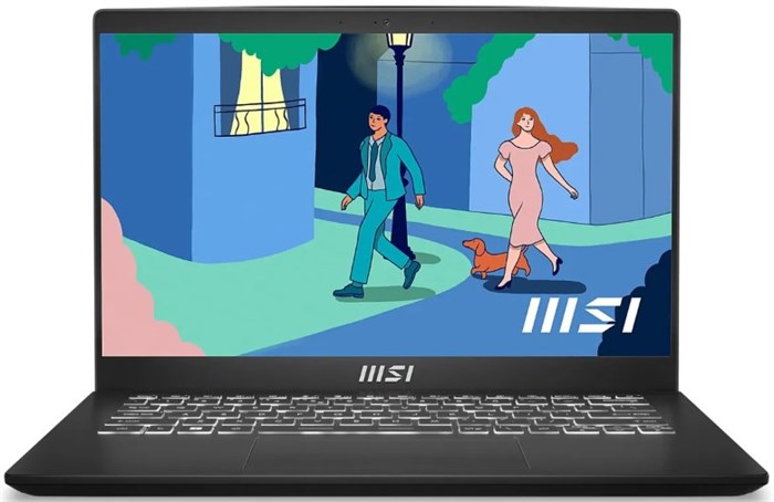 Ноутбук  MSI Modern 14 C7M-238RU 14 ", Ryzen 5, 8 Гб RAM, 512 Гб SSD, Iris Xe Graphics, Черный 113244