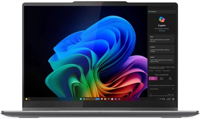 Ноутбук  Lenovo Yoga 7 14ILL10 14 ", Core Ultra 7, 16 Гб RAM, 512 Гб SSD, Arc graphics 140V, Серый 113732