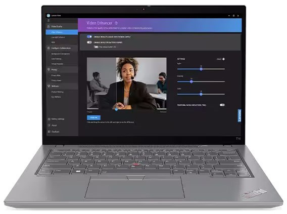 Ноутбук  Lenovo ThinkPad T14 G4 14 ", Core i7, 16 Гб RAM, 512 Гб SSD, Iris Xe Graphics, Серый 113761