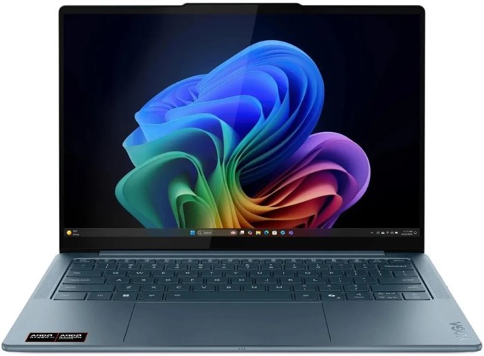 Ноутбук  Lenovo Yoga Slim 7 14AKP10 14 ", Ryzen AI 300, 16 Гб RAM, 1 Тб SSD, Radeon 840M, Бирюзовый 113772
