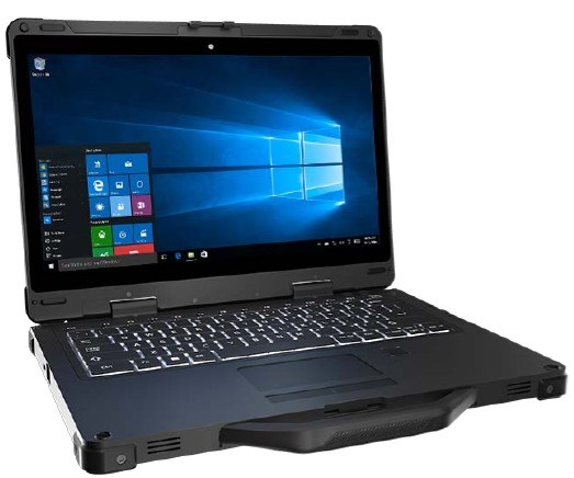 Ноутбук защищённый CyberBook RX33 13.3 ", Core i7, 16 Гб RAM, 256 Гб SSD, Iris Xe Graphics, Черный 113914