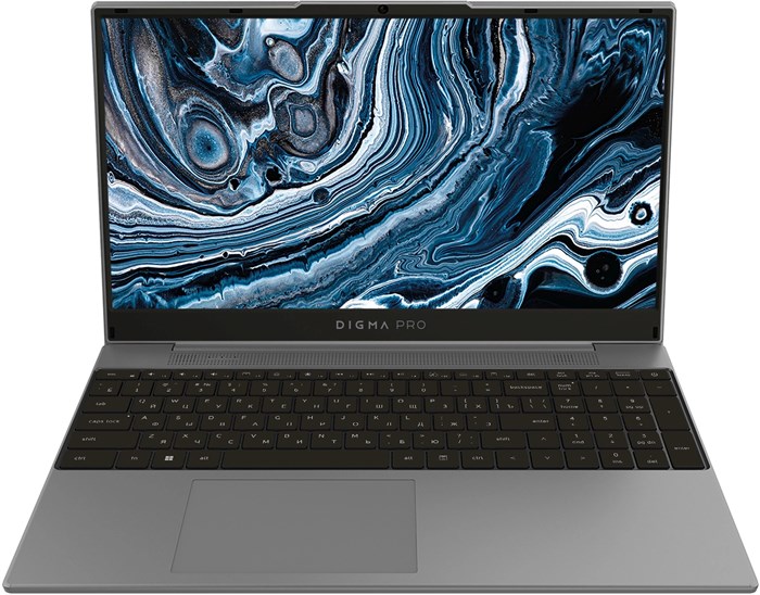 Ноутбук  Digma Pro Breve S 15.6 ", Core i3, 8 Гб RAM, 512 Гб SSD, UHD Graphics, Темно-серый 114008