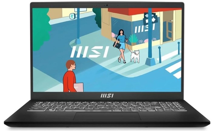 Ноутбук  MSI Modern 15H 15.6 ", Core i5, 16 Гб RAM, 512 Гб SSD, UHD Graphics, Черный 114066