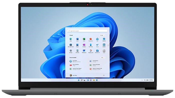 Ноутбук  Lenovo IdeaPad 1 15IAU7 15.6 ", Core i5, 8 Гб RAM, 256 Гб SSD, Iris Xe Graphics, Серый 114214