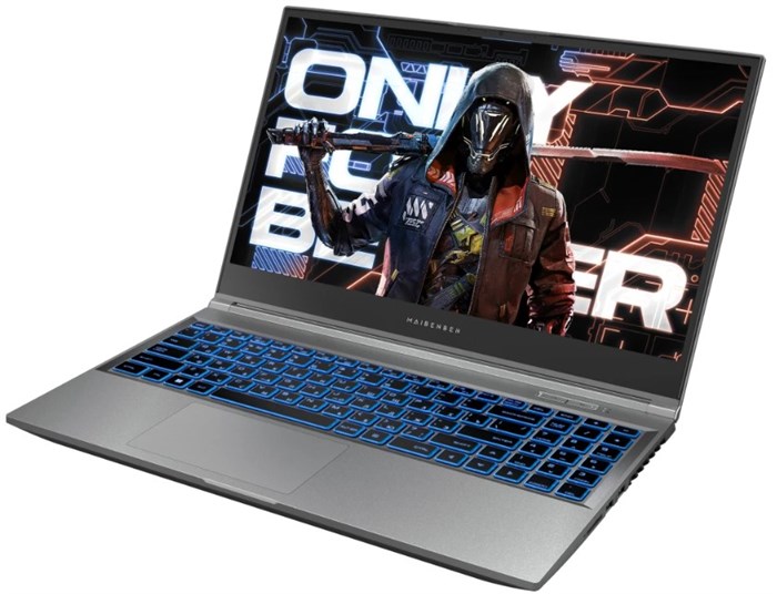 Ноутбук  Maibenben X15A-R77435 15.6 ", Ryzen 7, 16 Гб RAM, 512 Гб SSD, GeForce RTX 3050, Серый 114740