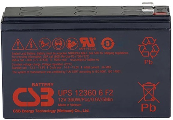 Батарея  CSB UPS123606 100114