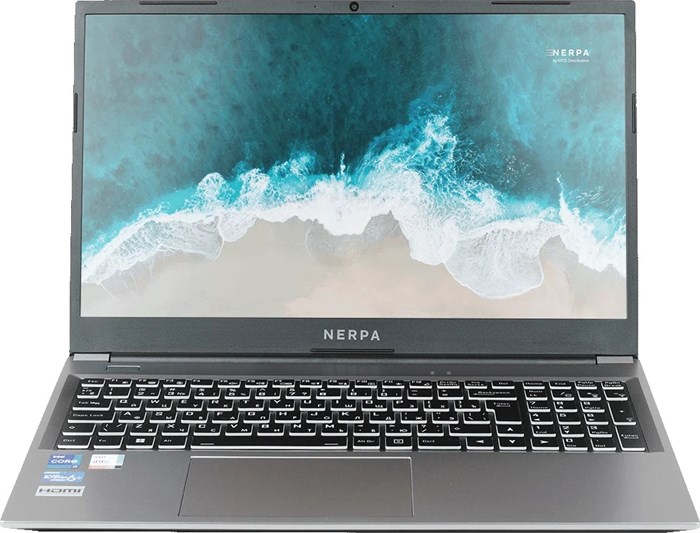 Ноутбук  Nerpa Caspica I752-15 15.6 ", Core i7, 8 Гб RAM, 512 Гб SSD, Iris Xe Graphics, Серый 114839