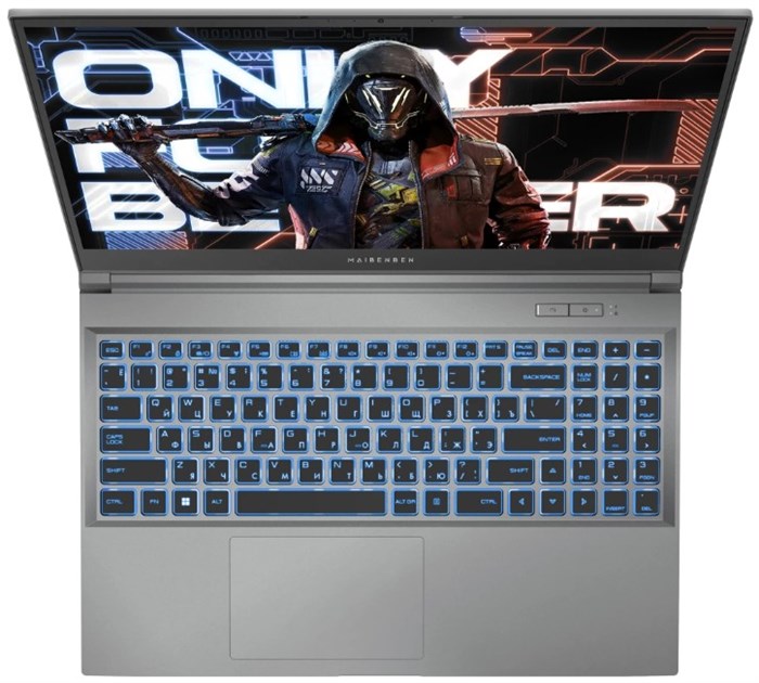 Ноутбук  Maibenben X15A-R77435 15.6 ", Ryzen 7, 16 Гб RAM, 512 Гб SSD, Radeon Graphics, Серый 114874