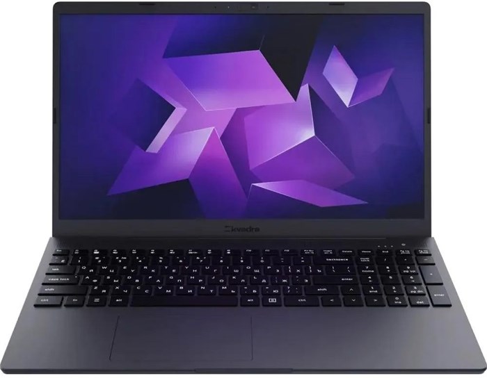 Ноутбук  YADRO KVADRA NAU LE15T 15.6 ", Core i3, 8 Гб RAM, 256 Гб SSD, UHD Graphics, Темно-серый 115225