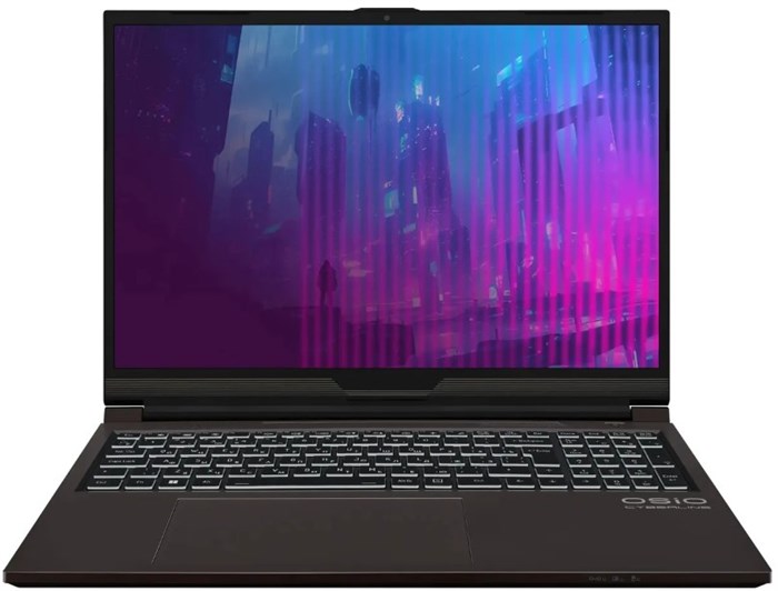 Ноутбук  OSIO CyberLine C160i-003 16 ", Core i5, 16 Гб RAM, 512 Гб SSD, GeForce RTX 4060, Коричневый 115259