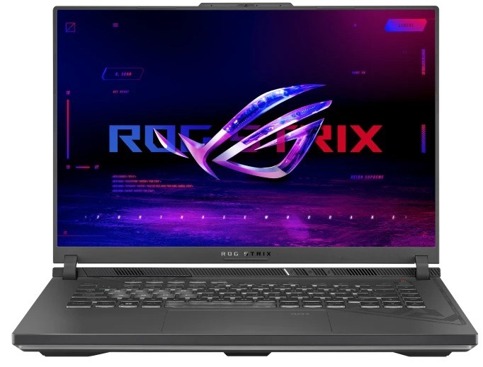 Ноутбук  ASUS ROG Strix G16 G614JU-N3490 16 ", Core i5, 16 Гб RAM, 512 Гб SSD, GeForce RTX 4050, Серый 115263