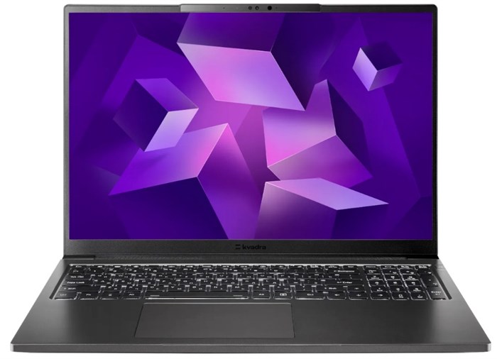 Ноутбук  KVADRA Nau LP16 16 ", Core Ultra 7, 16 Гб RAM, 512 Гб SSD, Arc graphics, Темно-серый 115411