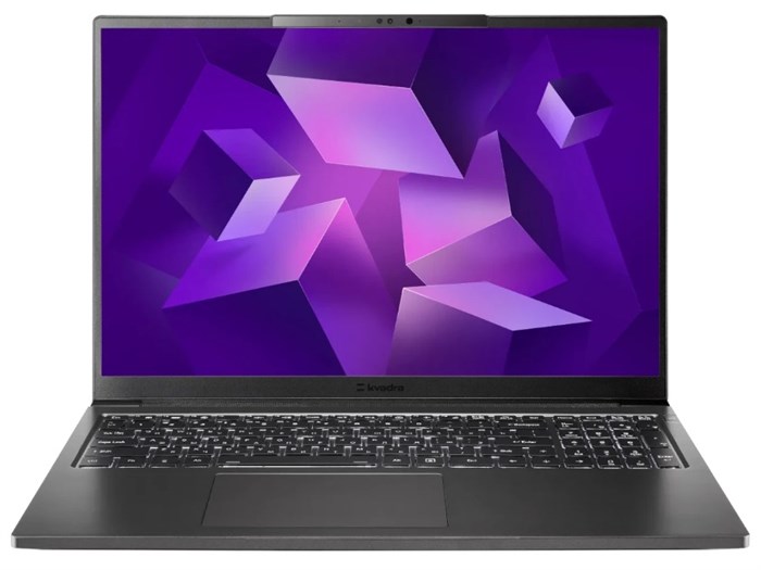 Ноутбук  KVADRA Nau LP16 16 ", Core Ultra 7, 16 Гб RAM, 512 Гб SSD, Черный 115412
