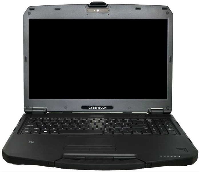 Ноутбук защищённый CyberBook S1255 15 ", Core i5, 8 Гб RAM, 256 Гб SSD, Iris Xe Graphics, Черный 115424