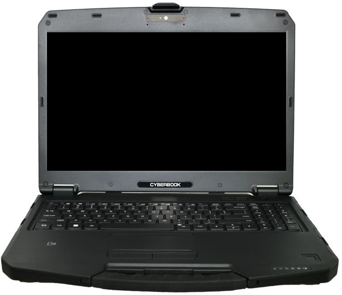 Ноутбук защищённый CyberBook S1275 15 ", Core i7, 8 Гб RAM, 256 Гб SSD, Iris Xe Graphics, Черный 115433